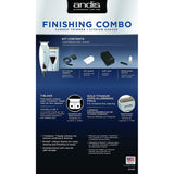 Wholesale-Andis 17195 Finishing Combo Professional T-Outliner Trimmer + Pro Foil Lithium Titanium Foil Shaver-Electro Vision Inc