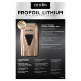 Wholesale-Andis 17220 Copper ProFoil Lithium Titanium Foil Shaver-Beauty and Grooming-Electro Vision Inc