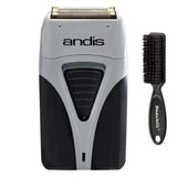Wholesale-Andis 17255 ProFoil Li Plus Titanium Foil Shaver, Cord / Cordless (Black & Grey) - TS-2-Men's Grooming-Electro Vision Inc