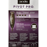 Wholesale-Andis 23475 PMT1 Pivot Pro Trimmer-Trimmer-Electro Vision Inc