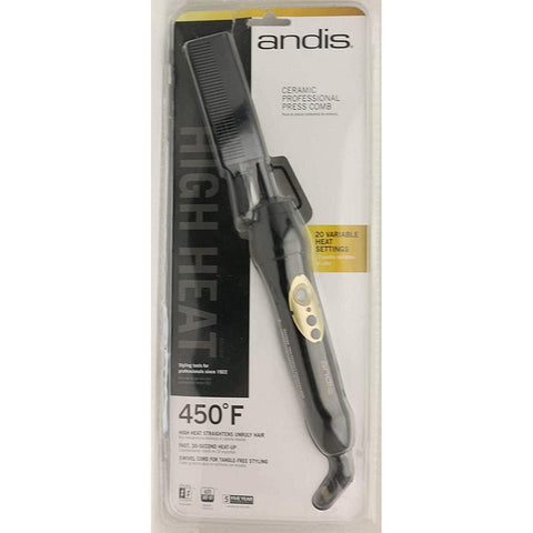 Wholesale-Andis 38330 Ceramic Professional Press Comb - High Voltage-Press Comb-Electro Vision Inc