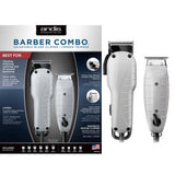 Wholesale-Andis 66325 Barber Combo Clipper (Envy) & Trimmer (T-Outliner) +Attachment Combs-Beauty and Grooming-Electro Vision Inc