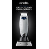 Wholesale-Andis 74000 Professional Cordless T-Outliner Li Trimmer-Beauty and Grooming-Electro Vision Inc