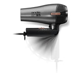 Wholesale-Andis 80280 Fold-n-go 1875 Watt Ceramic Ionic Dryer, Retractable Cord-Hair Dryers-Electro Vision Inc
