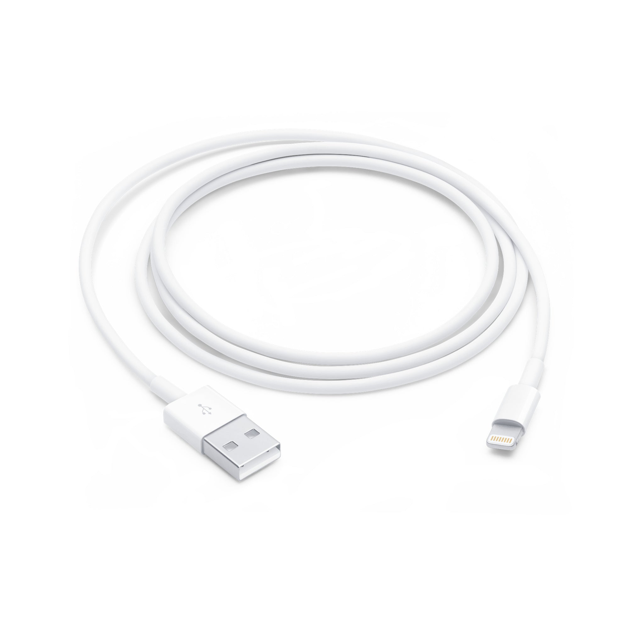Wholesale-Apple A1480 White Cable 1 meter bulk packaging - ORIGINAL-USB Cable-Electro Vision Inc