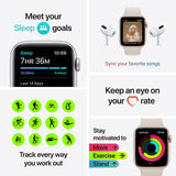 Wholesale-Apple Watch MKQ13LL/A SE (1st Gen) GPS, 40mm Space Gray Aluminum Case with Midnight Sport Band-Smart watch-Electro Vision Inc