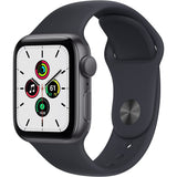 Wholesale-Apple Watch MKQ13LL/A SE (1st Gen) GPS, 40mm Space Gray Aluminum Case with Midnight Sport Band-Smart watch-Electro Vision Inc