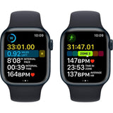 Wholesale-Apple Watch MNU73LL/A Series 8 (GPS) 41mm Aluminum Case with Midnight Sport Band - S/M - Midnight-Smart watch-Electro Vision Inc