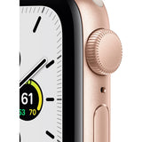 Wholesale-Apple Watch SE MKQ03LL/A (1st Gen) GPS, 40mm Gold Aluminum Case with Starlight Sport Band-Smart watch-Electro Vision Inc
