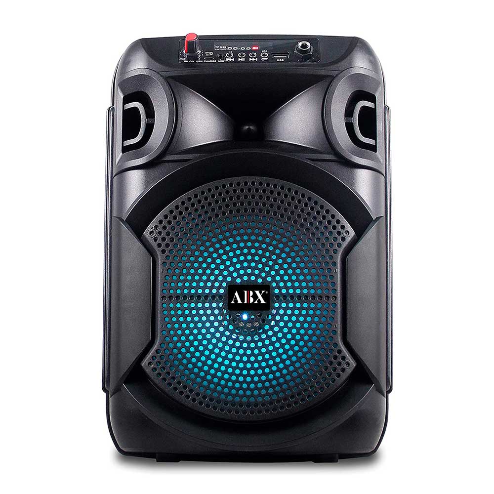 Wholesale-AudioBox ABX82S Portable PA Speaker 8 inch Rechargeable-Speakers-Electro Vision Inc
