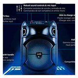 Wholesale-AudioBox ABX82S Portable PA Speaker Rechargeable 8"-Speakers-Electro Vision Inc
