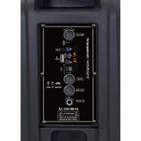 Wholesale-Audiobox ABX284r Dual 8 inch PA Speaker with Lights and Microphone-Speakers-Electro Vision Inc