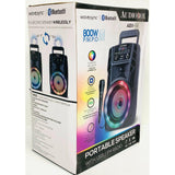 Wholesale-Audiobox ABX5R Portable Bluetooth 4" Speaker - USB, SD, FM + MIC-Speaker-Electro Vision Inc