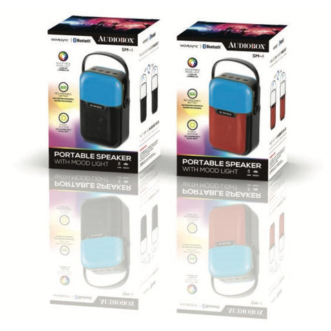 Wholesale-Audiobox SM4R Portable speaker with mood light-Speakers-Electro Vision Inc