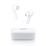 Wholesale-Aukey EPT21P True Wireless Earbuds White-Earbuds | Headphone-Auk-EPT21P-Electro Vision Inc