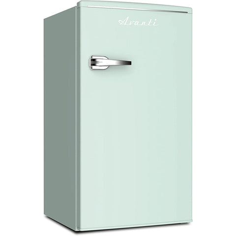 Wholesale-Avanti RMRS31X7G-IS Fridge 3.1cf Retro Compact Refrigerator Seafoam Green-Refrigerators-Electro Vision Inc