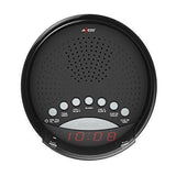 Wholesale-Axess CKRD3801 Dual Alarm clock with AM/FM Digital Radio, 0.6” Red LED display,-Boombox Radio Alarm-Electro Vision Inc