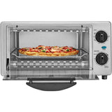 Wholesale-BELLA 14413 TOASTER OVEN 4 SLICE - BLACK/SILVER-Toaster Oven-Electro Vision Inc