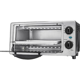 Wholesale-BELLA 14413 TOASTER OVEN 4 SLICE - BLACK/SILVER-Toaster Oven-Electro Vision Inc
