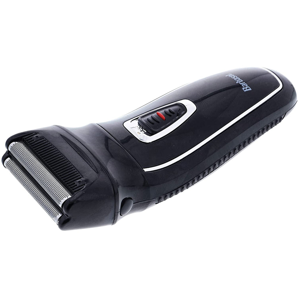 Barbasol CBF12001BLK Rechargeable Foil Shaver with Pop-Up Trimmer – Bl ...