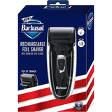 Wholesale-Barbasol CBF12001BLK Rechargeable Foil Shaver with Pop-Up Trimmer – Black-Electric Shaver-Electro Vision Inc