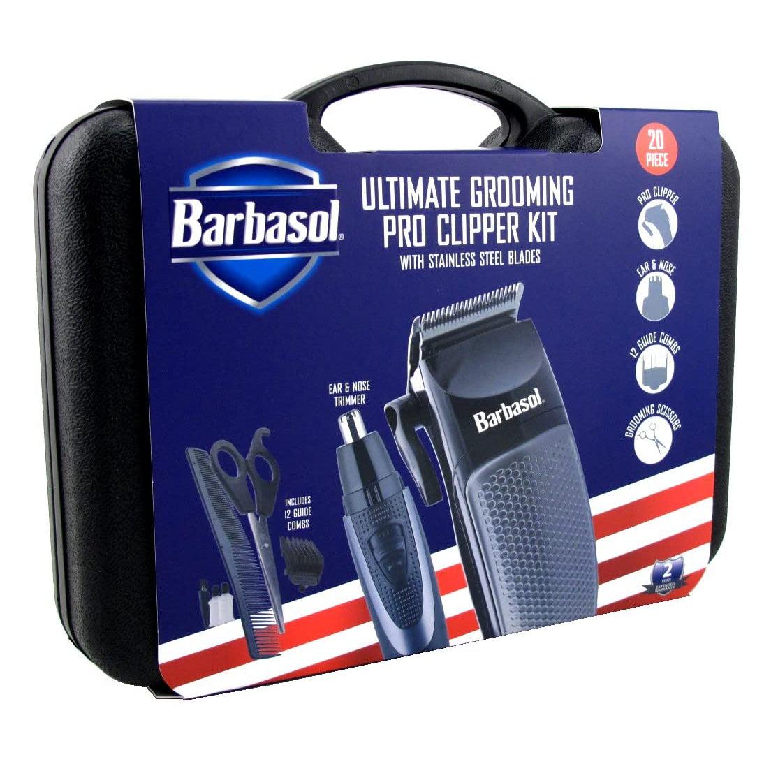 Wholesale-Barbasol CBH14003KIT 20-Piece Ultimate Grooming Pro Hair Clipper Kit-Grooming-Electro Vision Inc