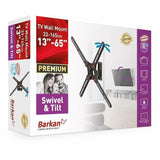 Wholesale-Barkan BM320 Swivel and Tilt TV Wall Mount 13"- 65"-TV Mount-Electro Vision Inc