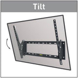 Wholesale-Barkan E410 Flat / Curved TV Wall Mount - Tilt 32"-90"-TV Mount-Electro Vision Inc