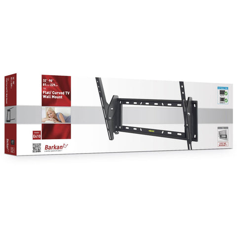 Wholesale-Barkan E410 Flat / Curved TV Wall Mount - Tilt 32"-90"-TV Mount-Electro Vision Inc