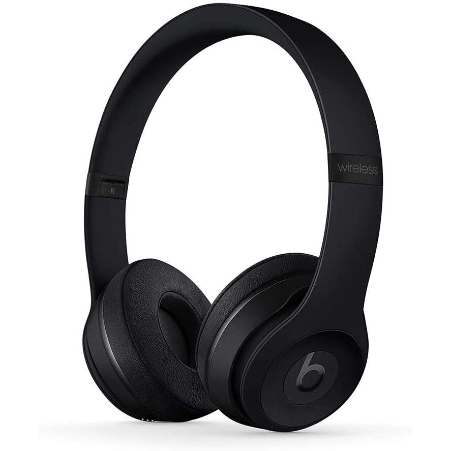 Wholesale-Beats MX432LL/A Solo3 Wireless On-Ear Headphones - Apple W1 Headphone Chip Black-Earbuds | Headphone-Electro Vision Inc