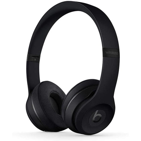 Wholesale-Beats MX432LL/A Solo3 Wireless On-Ear Headphones - Apple W1 Headphone Chip Black-Earbuds | Headphone-Electro Vision Inc