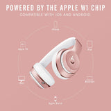 Wholesale-Beats MX442LL/A Solo3 Wireless On-Ear Headphones - Apple W1 Headphone Chip Rose Gold-Earbuds | Headphone-Electro Vision Inc