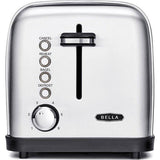 Wholesale-Bella 14466 - Classics 2-Slice Wide-Slot Toaster - Stainless Steel-Toasters-Electro Vision Inc