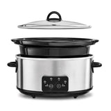 Wholesale-Bella 14759 6 qt. Slow Cooker - Stainless Steel-Slow Cooker-Electro Vision Inc