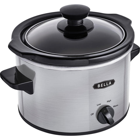 Wholesale-Bella 17170 1.5-qt. Slow Cooker - Stainless Steel-Multi-Cooker-Electro Vision Inc
