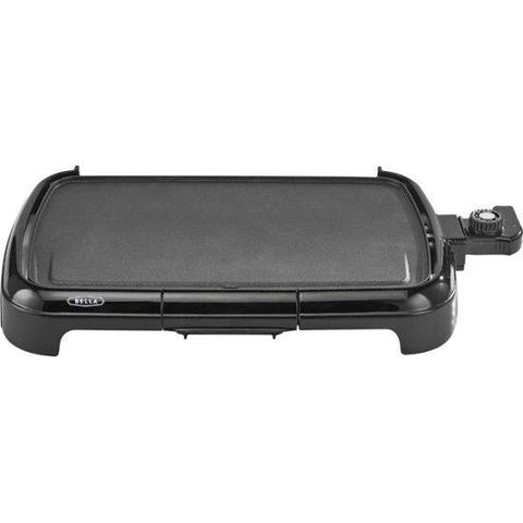 Wholesale-Bella 17172 - 10" x 16" Nonstick Griddle - Black-Electro Vision Inc