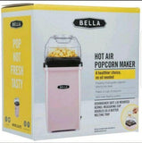 Wholesale-Bella 17210 Hot Air Popcorn Maker - Pink-Popcorn Makers-Electro Vision Inc
