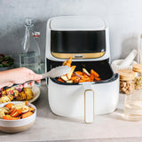 Wholesale-Bella 90152 Pro Series - 6 qt digital air fryer with matte finish - matte white with gold accents-Air Fryer-Electro Vision Inc