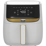 Wholesale-Bella 90152 Pro Series - 6 qt digital air fryer with matte finish - matte white with gold accents-Air Fryer-Electro Vision Inc