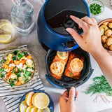 Wholesale-Bella Pro 90145 Series - 2-qt. Analog Air Fryer - Matte Ink Blue-Air Fryer-Electro Vision Inc