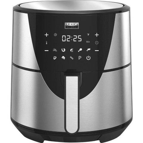Wholesale-Bella Pro Series 90088 - Touchscreen Air Fryer 8 Qt - Stainless Steel-Electro Vision Inc