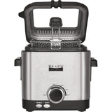 Wholesale-Bella Pro Series 90093 Deep Fryer- 1.6-qt. - Stainless Steel-Fryer-Electro Vision Inc