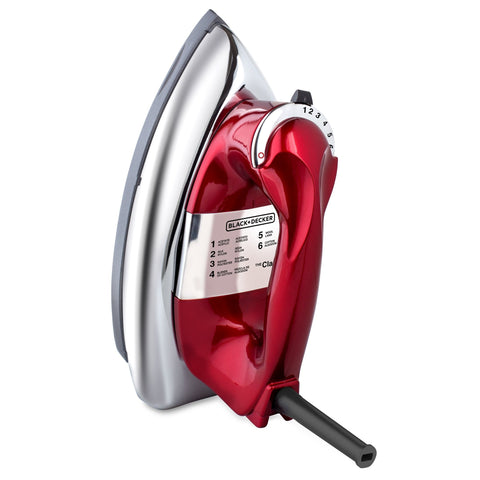 Wholesale-Black + Decker F54-50 Iron Red-Iron-Electro Vision Inc