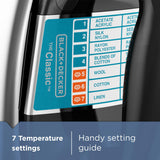 Wholesale-Black + Decker F54 Classic Dry Iron Black-Iron-Electro Vision Inc