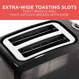 Wholesale-Black + Decker T2569B 2 SL. Toaster SS-Toasters-Electro Vision Inc