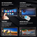 Wholesale-Blaupunkt BPNAPA65 6.9" 2-Din DVD / Bluetooth LCD-Audio-Electro Vision Inc