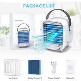 Wholesale-Blaux G1 Portable Air Conditioner - 4 in 1 Personal Air Cooler and Humidifier Fan-Air Conditioners-Electro Vision Inc
