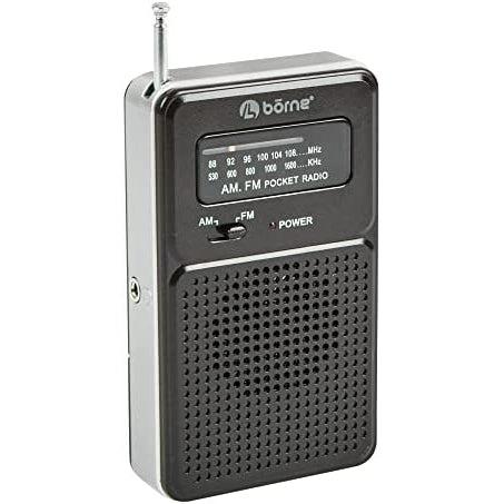 Wholesale-Borne PR200 Portable Radio - AM/FM-Radio-Electro Vision Inc