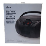 Wholesale-Borne PRCD635 Portable CD Boombox with AM/FM radio and aux-in-CD Players & Recorders-Electro Vision Inc