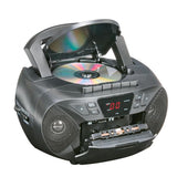 Wholesale-Borne PRCDT555 Portable CD Boombox with AM/FM radio and aux-in-CD Players & Recorders-Electro Vision Inc